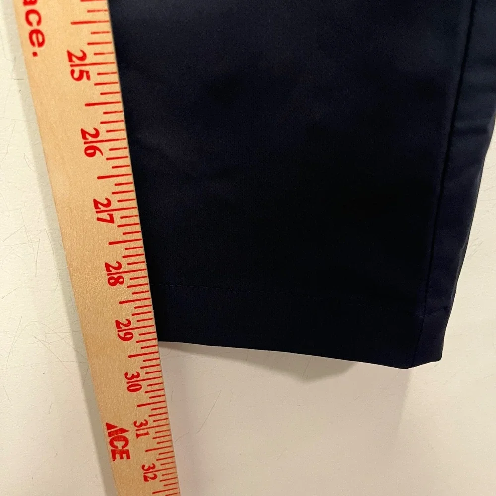 Banana Republic Slim Fit Navy Performance Blue Chino Pants Mens 30x30